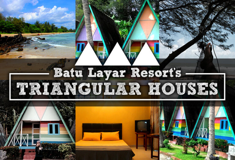 Batu Layar Resorts Triangular Houses